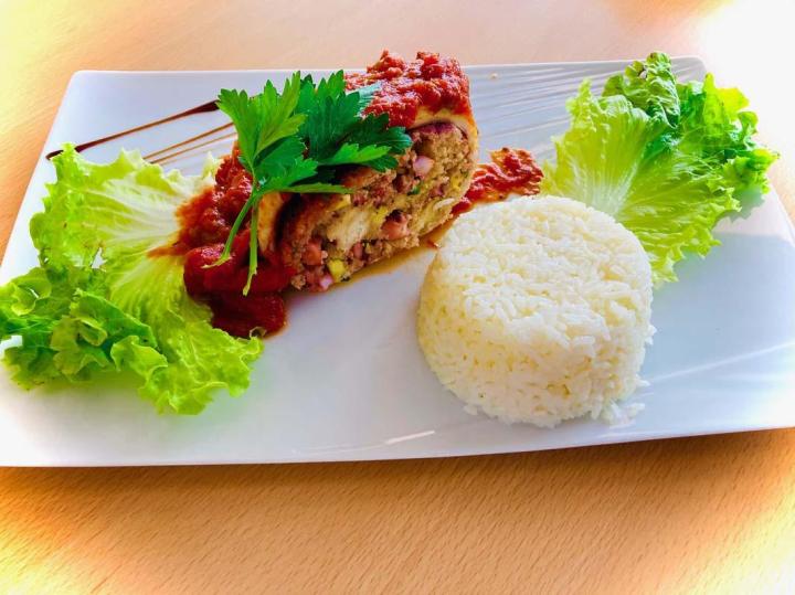 Plat traditionnel méditerranéen Ajaccio